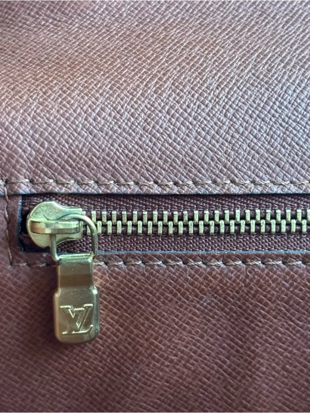 Louis Vuitton Monceau 28 Monogram Satchel Crossbody Purse Gold Hardware Vintage - Picture 4 of 17